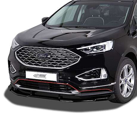 RDX RDFAVX30190 Front Spoiler VARIO-X for FORD Edge Vignale, Titanium, Trend (2018+) Front Lip Splitter