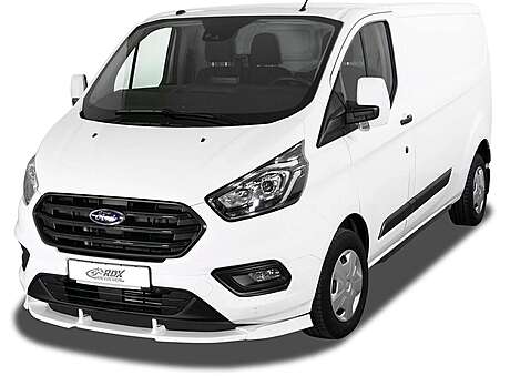 RDX RDFAVX30885 Front Spoiler VARIO-X for FORD Transit / Tourneo Custom MK7 2018+ Front Lip Splitter