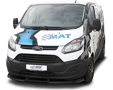 RDX RDFAVX30699 Front Spoiler VARIO-X for FORD Transit Custom / Tourneo Custom 2012+ Front Lip Splitter