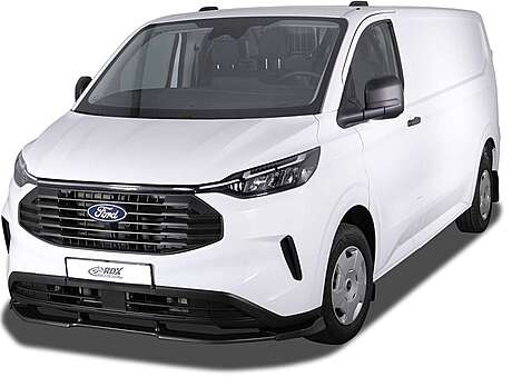 RDX RDFAVX30234 Front Spoiler VARIO-X for FORD Transit Custom & Tourneo Custom (NXN, NRN / 2023+) Front Lip Splitter