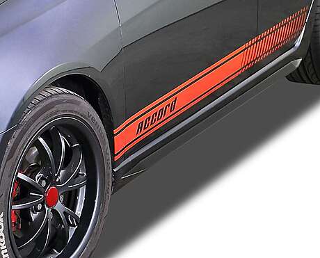 RDX RDSL500063 Side Skirts for HONDA Accord 7 2002-2006 Sedan and Tourer / Station Wagon "Slim"
