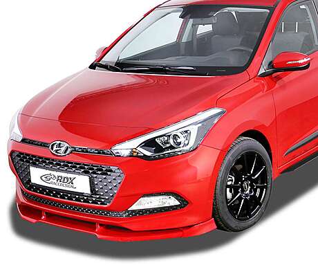 RDX RDFAVX30797 Front Spoiler VARIO-X for HYUNDAI i20 (GB / 2014+) Front Lip Splitter