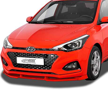 RDX RDFAVX30877 Front Spoiler VARIO-X for HYUNDAI i20 GB (2018+) Front Lip Splitter