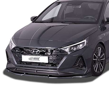 RDX RDFAVX30231 Front Spoiler VARIO-X for HYUNDAI i20 N-Line/N/N Perf. (BC3 / 2020+) Front Lip Splitter
