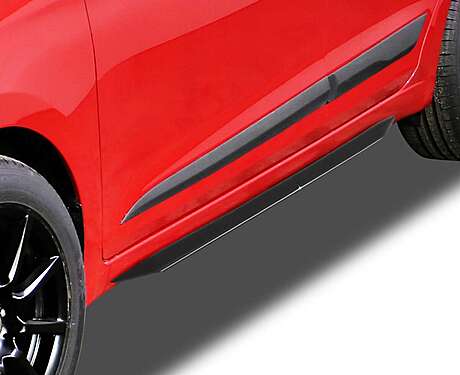 RDX RDSL500055 Side Skirts for HYUNDAI i20 GB (2014-2018 & 2018+) "Slim"