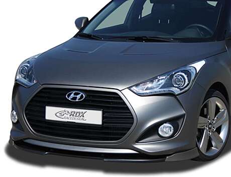 RDX RDFAVX30663 Front Spoiler VARIO-X for HYUNDAI Veloster Turbo Front Lip Splitter