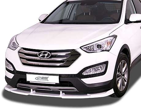 RDX RDFAVX30916 Front Spoiler VARIO-X for HYUNDAI Santa Fe (DM) 2012-2015 Front Lip Splitter