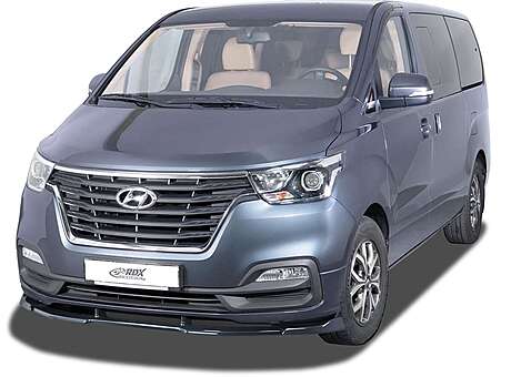 RDX RDFAVX30252 Front Spoiler VARIO-X for HYUNDAI H-1 / i800 / iLoad / iMax / JAC M2 (TQ / 2018+) Front Lip Splitter