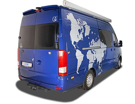 RDX RDDS207 Roof Spoiler for HYUNDAI H350 / Solati (2015+) Rear Spoiler Wing
