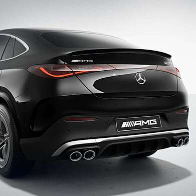 Rear Spoiler Black Genuine Mercedes-Benz AMG GLC C254 Coupe Facelift 