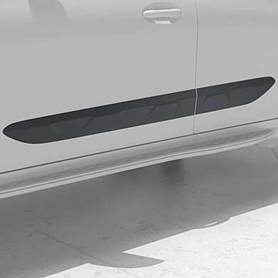 Side Trim Moldings Genuine Mercedes-Benz AMG GLC C254 Coupe Facelift 