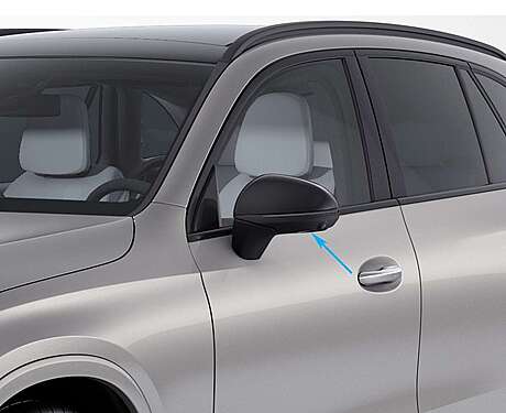 Exterior Mirror Housings Mirror Caps Black Genuine Mercedes-Benz GLC Coupe C254 