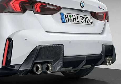 OEM 51125B30F59 Carbon Performance Diffuser for BMW 1 F70 Series. 