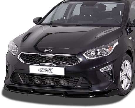 RDX RDFAVX30255 Front Spoiler VARIO-X for KIA Ceed & ProCeed (CD / 2018-2021) Front Lip Splitter