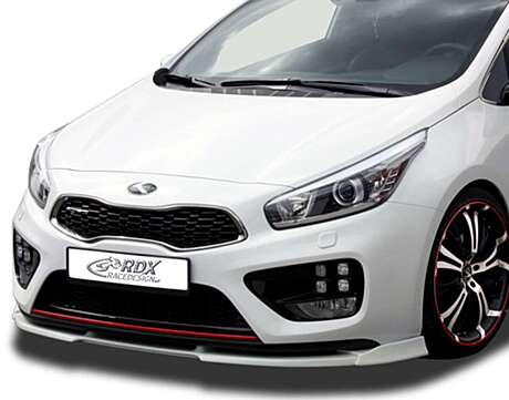 RDX RDFAVX30665 Front Spoiler VARIO-X for KIA Ceed GT & Pro Ceed GT Type JD Front Lip Splitter