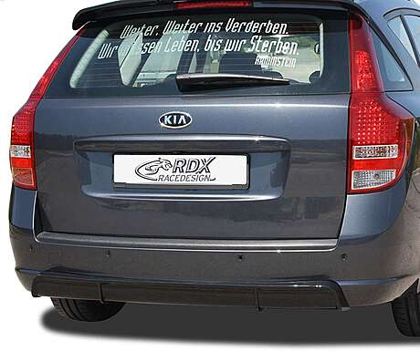 RDX RDHAD3010 Rear Bumper Extension for KIA Ceed Type ED SW Station Wagon Diffusor
