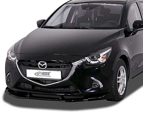 RDX RDFAVX30913 Front Spoiler VARIO-X for MAZDA 2 (DJ) 2014-2020 Front Lip Splitter