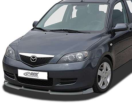 RDX RDFAVX30310 Front Spoiler VARIO-X for MAZDA 2 (DY) 2003-2007 Front Lip Splitter