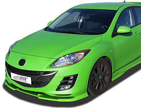 RDX RDFAVX30685 Front Spoiler VARIO-X for MAZDA 3 (BL) 2009-2011 Front Lip Splitter