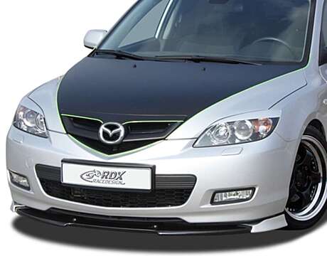 RDX RDFAVX30314 Front Spoiler VARIO-X for MAZDA 3 2006-2009 Front Lip Splitter