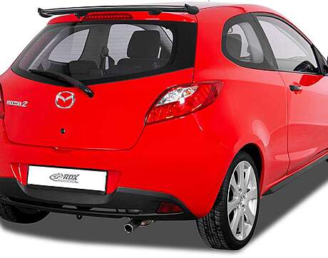 RDX RDHFU06-31 Roof Spoiler for MAZDA 2 (DE) 2007-2014 Rear Wing
