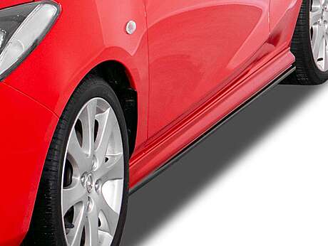 RDX RDSL400101 Side Skirts for MAZDA 2 (DE) 2007-2014 "Edition"