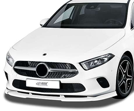 RDX RDFAVX30102 Front Spoiler VARIO-X for MERCEDES A-Class W177 / V177 Front Lip Splitter