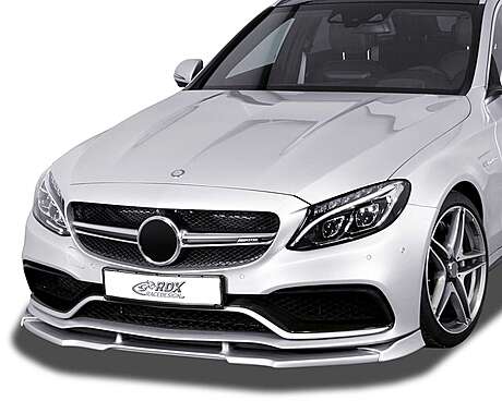 RDX RDFAVX30902 Front Spoiler VARIO-X for MERCEDES C-Class C 63 AMG W205, S205, C205 Front Lip Splitter
