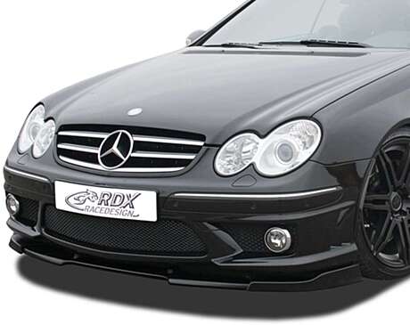RDX Front Spoiler VARIO-X for MERCEDES CLK-class W209 AMG 63 (Fit for AMG63 and Cars with AMG63 Front bumper) Front Lip Splitter