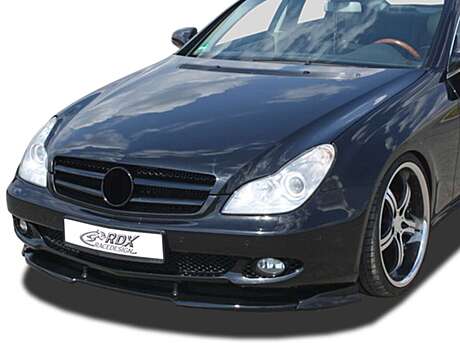 RDX RDFAVX30350 Front Spoiler VARIO-X for MERCEDES CLS-class C219 -2008 Front Lip Splitter