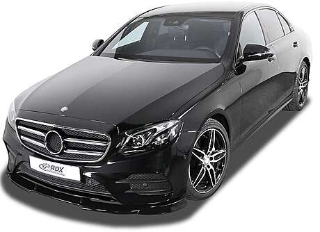 RDX RDFAVX30812 Front Spoiler VARIO-X for MERCEDES E-Class AMG-Line & E43 AMG W213 / S213 (2016-2020) "Design 1" 
