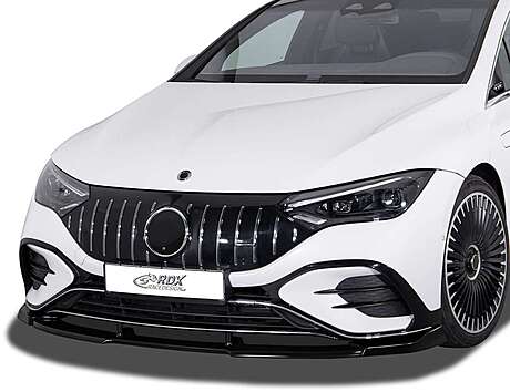 RDX RDFAVX30226 Front Spoiler VARIO-X for MERCEDES EQE Saloon, also AMG & AMG-Line (V295, 2022+) Front Lip Splitter