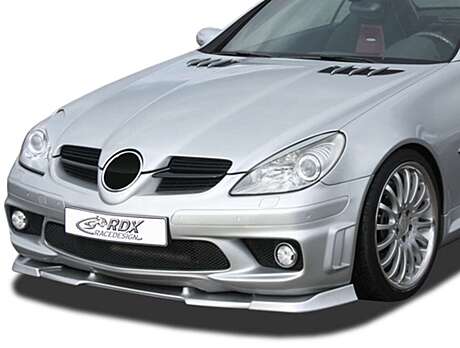 RDX RDFAVX30355 Front Spoiler VARIO-X for MERCEDES SLK R171 AMG -2008 (Fit for AMG and Cars with AMG Front bumper) Front Lip Splitter