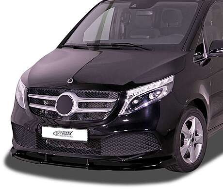 RDX RDFAVX30085 Front Spoiler VARIO-X for MERCEDES V-Class W447 2019+ Front Lip Splitter