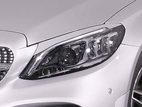 RDX RDSB166 Headlight covers for MERCEDES C-Class W205, S205, C205 (2014+) Light Brows 