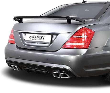 RDX RDHFU03-75 Rear Spoiler for MERCEDES S-Klasse W221