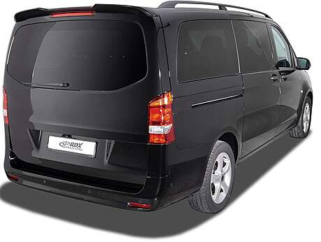 RDX RDDS165 Roof Spoiler for MERCEDES Vito W447 (for Tailgate / Single Trunk) Rear Wing Trunk Spoiler