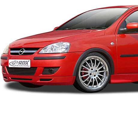 RDX RDFA045 Front Spoiler for OPEL Corsa C 2002+