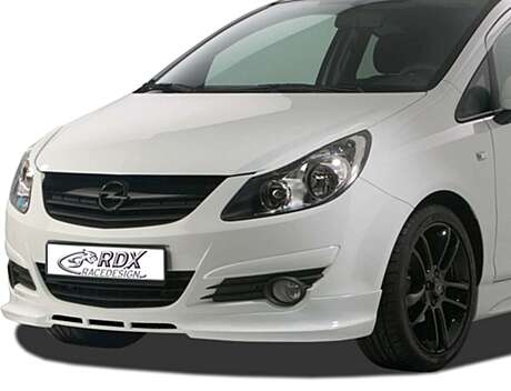 RDX RDFA092 Front Spoiler for OPEL Corsa D -2011
