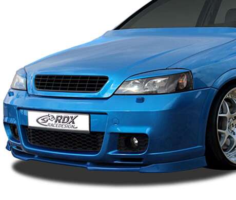 RDX RDFAVX30031 Front Spoiler VARIO-X for OPEL / VAUXHALL Astra G OPC 2 (Fit for OPC 2 and Cars with OPC 2 Front bumper) Front Lip Splitter