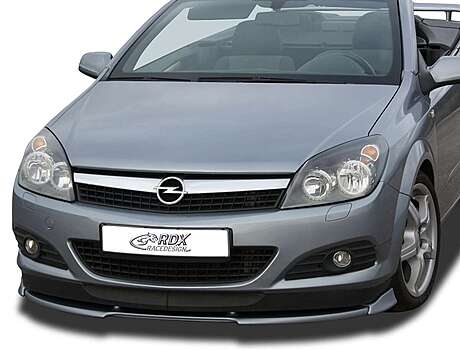 RDX RDFAVX30720 Front Spoiler VARIO-X for OPEL / VAUXHALL Astra H GTC & TwinTop Front Lip Splitter