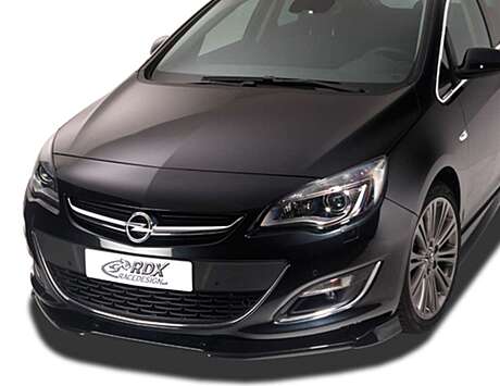 RDX RDFAVX30419 Front Spoiler VARIO-X for OPEL / VAUXHALL Astra J 2012+ Front Lip Splitter