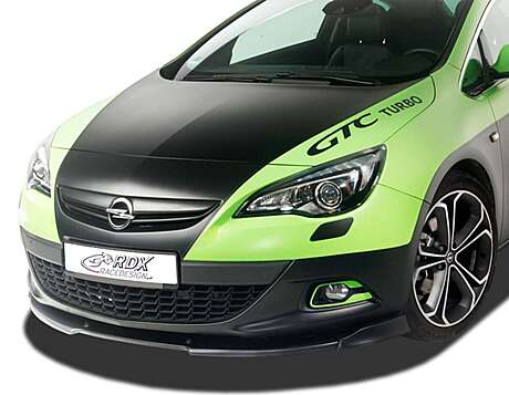 RDX RDFAVX30420 Front Spoiler VARIO-X for OPEL / VAUXHALL Astra J GTC Front Lip Splitter