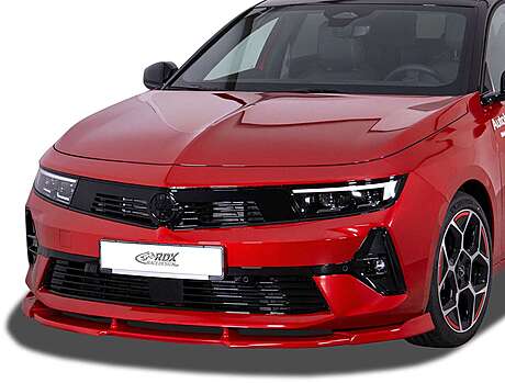 RDX RDFAVX30196 Front Spoiler VARIO-X for OPEL / VAUXHALL Astra L Front Lip Splitter
