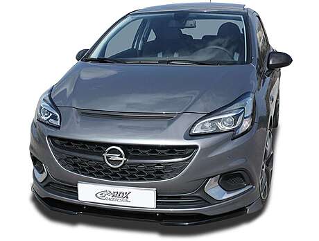RDX RDFAVX30733 Front Spoiler VARIO-X for OPEL / VAUXHALL Corsa E OPC 2015+ Front Lip Splitter
