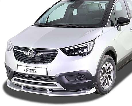 RDX RDFAVX30820 Front Spoiler VARIO-X for OPEL / VAUXHALL Crossland X Front Lip Splitter