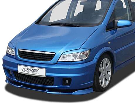 RDX RDFAVX30432 Front Spoiler VARIO-X for OPEL / VAUXHALL Zafira A OPC (Fit for OPC and Cars with OPC Front bumper) Front Lip Splitter