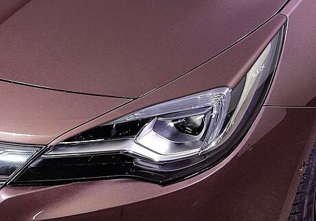 RDX RDSB192 Headlight Covers for OPEL Astra K (2015+) Light Brows