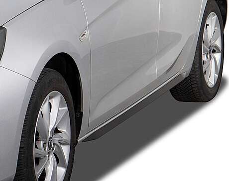 RDX RDSL500144 Side Skirts for OPEL / VAUXHALL Astra K (2015+) "Slim"