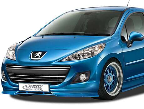 RDX RDFA040 Front Spoiler for PEUGEOT 207 / 207CC (-2009 & 2009+)